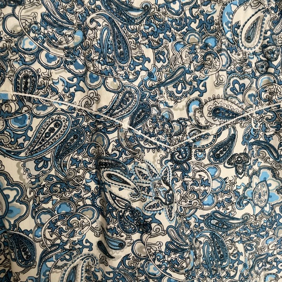 Drysdales Women’s Large Western Style Button Down Pearl Snap Buttons Blue 3331 - Picture 11 of 11